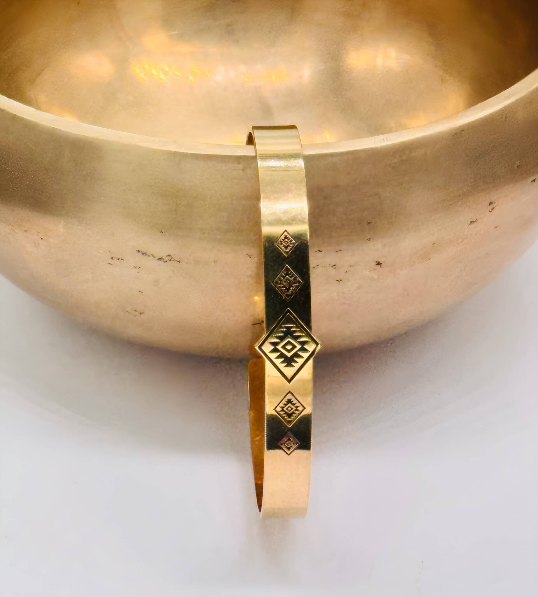 Tanda 2 Gold afro Bracelet